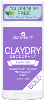 Clay Dry Bold - Lavender Vegan Deodorant - 2.8oz